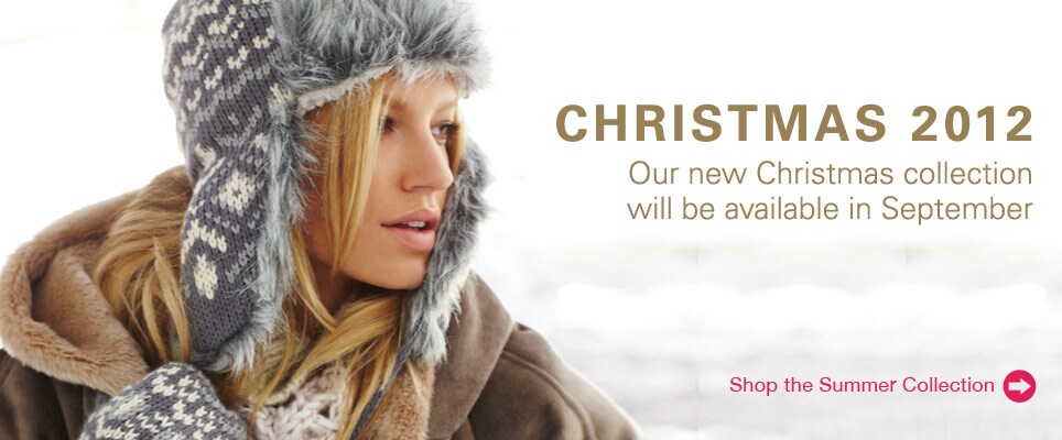 Our new Christmas collection will be available in September