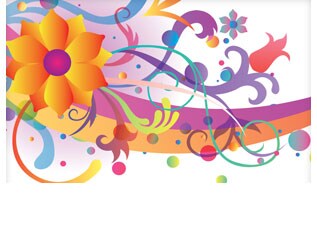 Select the Floral Illustration eVoucher