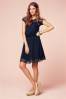 Lace Jersey Dress