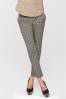 Printed Cigarette Trousers