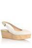 Neutral Wood Geisha Shoes