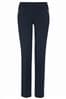 Smart Zip Detail Capri Trousers