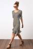 Butterfly Print Jersey Dress
