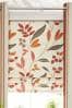 Stockton Leaf Printed Roman Blind