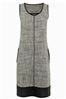 Linen Blend Shift Dress