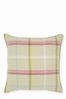 Blossom Woven Check Cushion
