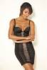Black Lace Wear Your Own Bra Control Slip