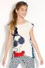 Blue Character Girl With Navy Bow Headband (3-16yrs)
