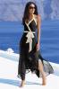 Shape Enhancing Monochrome Maxi Dress
