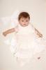 Ruffle Christening Dress (3-18mnths)