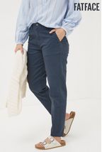 Slim Fit Cotton Linen Mix Chino