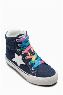 Next high top trainers Trainers Women's Designer Trainers Explore the women's designer trainers edit, including this season’s most sought-after styles from the likes of Gucci, Balenciaga and Jimmy Choo.