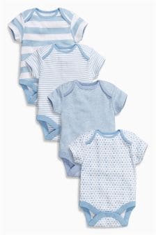 BabywearUK Body Vest Env Neck Long Sleeved - British Made Baby bodysuits are a cute choice when introducing your newborn to the world. Multipacks offer several onesies in one package, so you can quickly build a wardrobe for your little bundle of joy. Try a pack of colorful, short-sleeved bodysuits with contrasting trim.