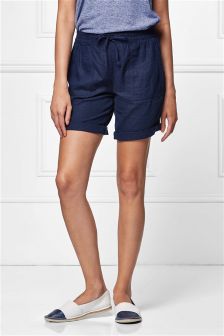 Womens Linen Shorts | Petite & Tall Linen Shorts For Ladies | Next