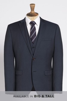 Mens Navy Suits | Mens Navy Wool Suits | Next Official Site