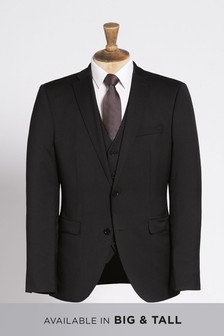 Black Mens Suits | Black Suits for Men | Next Official Site