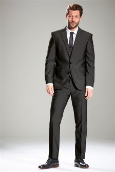 Grey Mens Suits | Charcoal Suits for Men | Next Official Site