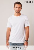 White Crew-Neck T-Shirt