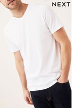White V-Neck T-Shirt