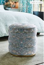 Green Stripe Pedestal Mat