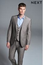 Light Grey Slim Fit Suit