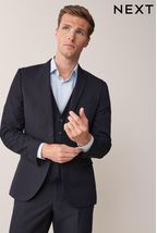 Navy Regular Fit Suit