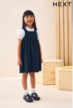 Jersey Pinafore Dress (3-14yrs)