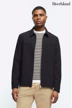 Grey Revere Collar Polo